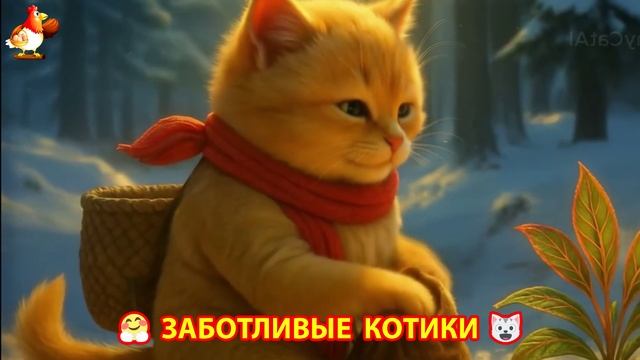 Заботливые котики спешат на помощь (39)