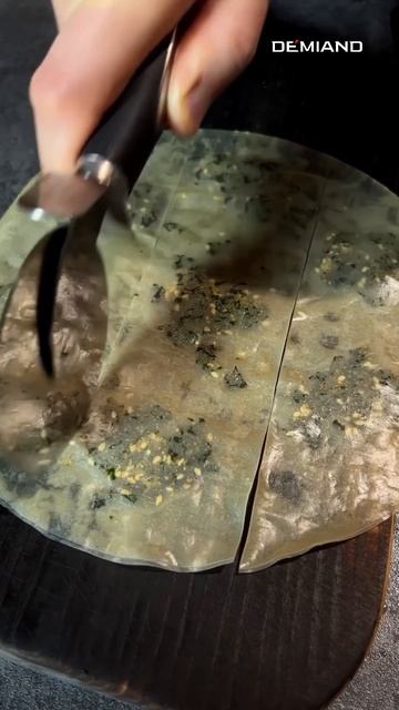 Рисовые чипсы со специями внутри в аэрогриле Demiand 🍙