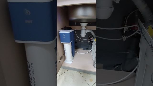 Монтаж BWT THERO 90 +предочистка+пост. и мин.