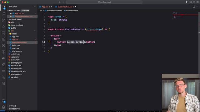 Урок 91 - Props, параметры компонента в React (Зародыш Фронте?