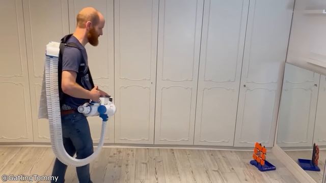 Customer Chases Employee into Bathroom