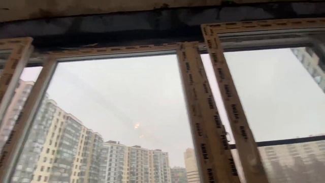 Замена остекления на балконе от застройщика #кудрово