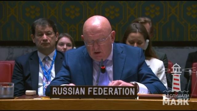 Важная речь поспреда Небендзи в ООН.