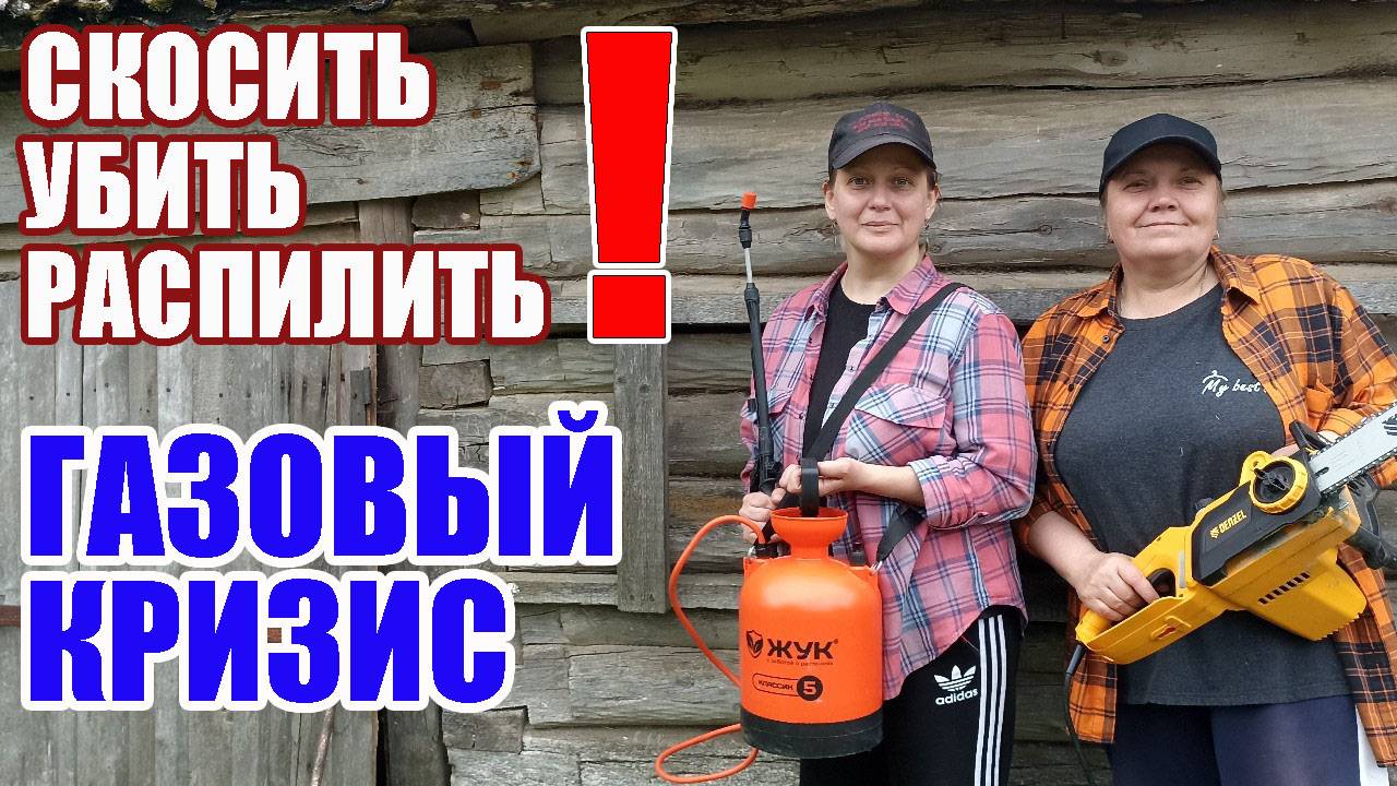 37. ОДИН ДЕНЬ НА ПРЕОБРАЖЕНИЕ УЧАСТКА: КОСИМ, СПАСАЕМ, СТРОИМ!