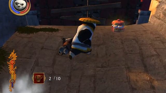 Летсплей по игре Kung fu Panda