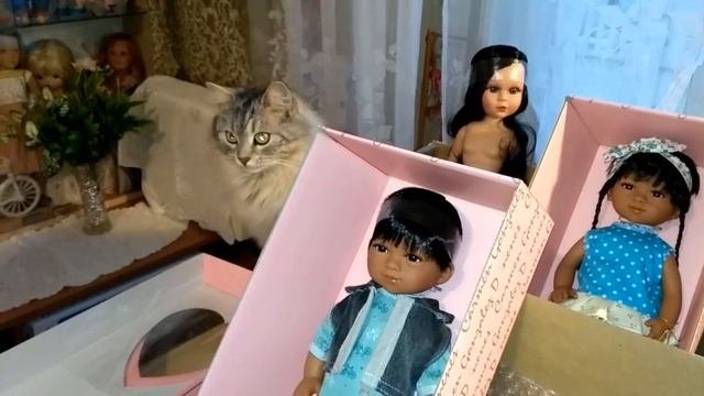 Новые куклы - подарки от подруг