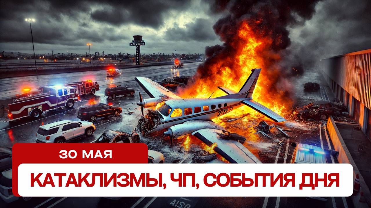 Катаклизмы за день 30.05.2025. Новости, ЧП, события дня