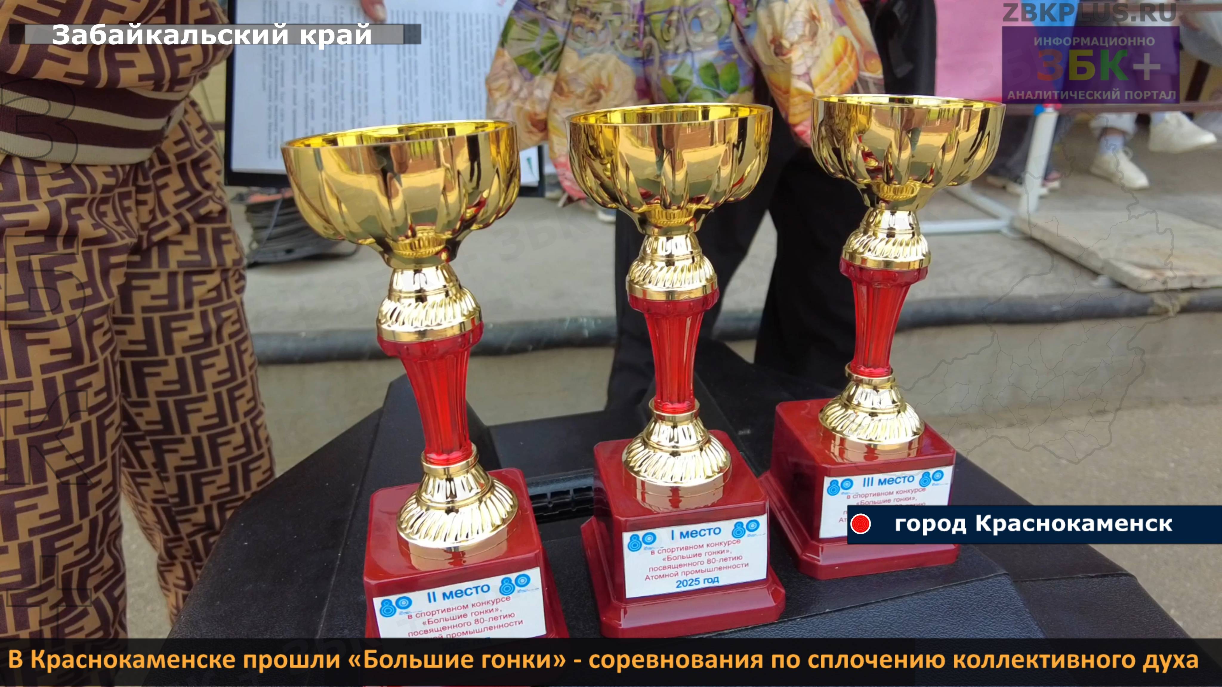 ЗБК + В Краснокаменске прошли «Большие гонки» - соревнования по сплочению коллективного духа