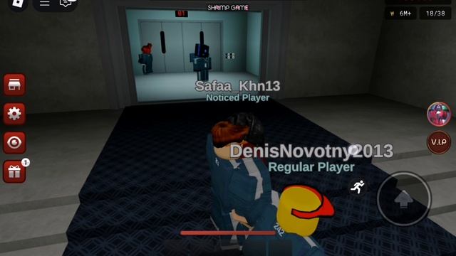 Играю с Маджуном в игру в кальмара в роблокс!