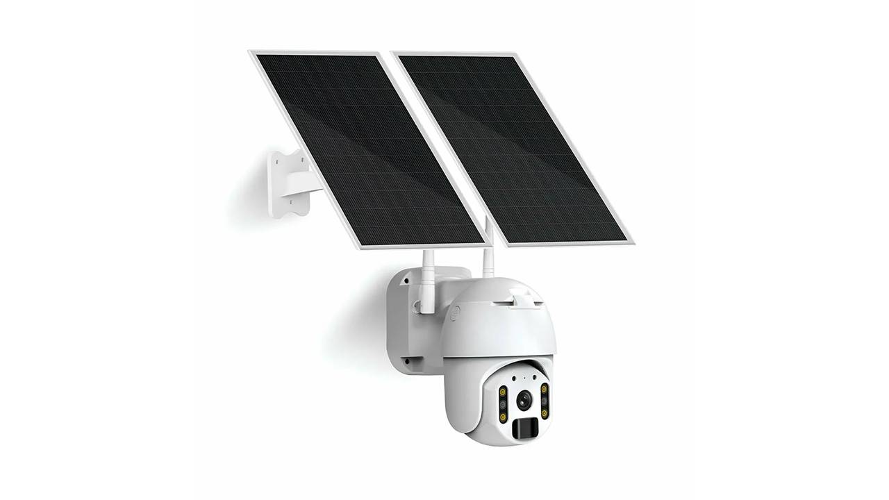 Уличная 4G камера видеонаблюдения с двойной солнечной панелью Link Solar ZC302-2MP-4G