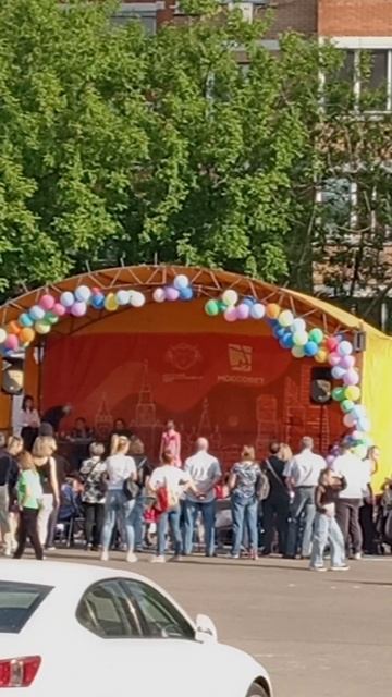 Выступление детей на площадках Москвы