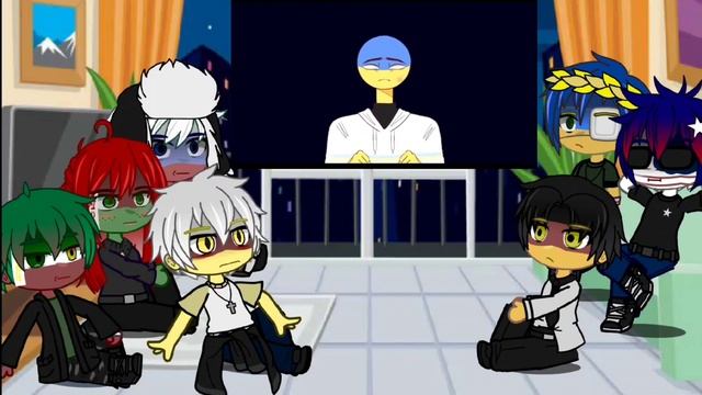 Реакция стран и респ. на Украину🇺🇦 [memes] Countryhumans