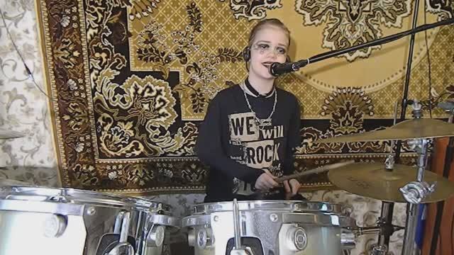 Ранетки-Ангелы- Ульяна Туровская-drums