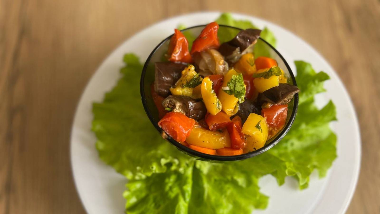 Овощное рагу по - грузински Аджапсандали