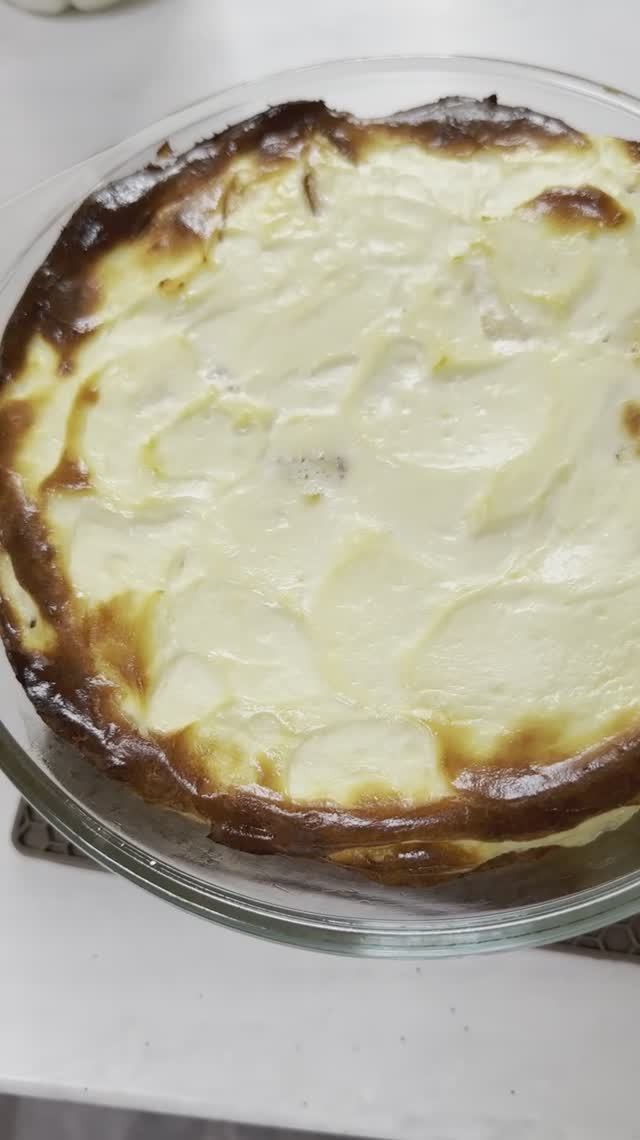 Творожная запекантка с яблоками