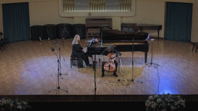 Е. Кожевникова "Музыка для двоих". Рустам Комачков (виолончель), Элеонора Теплухина (фортепиано)