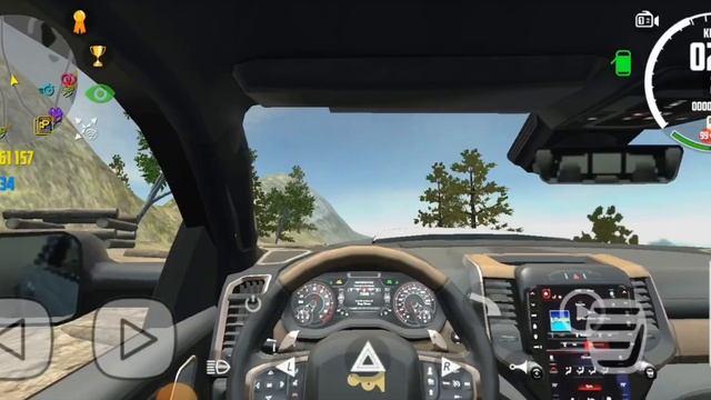 бездорожье на Dodge Ram в Car Simulator 2