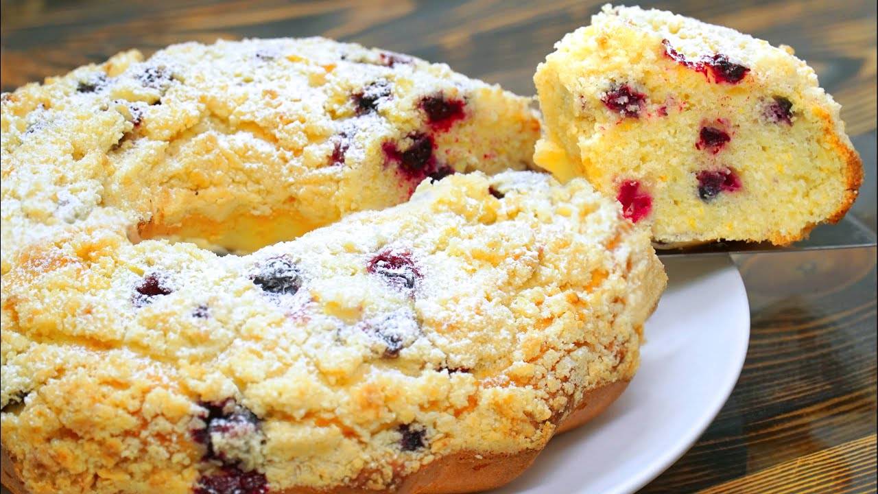 ВОСХИТИТЕЛЬНО ВКУСНЫЙ КЕКС за 5 МИН! БЕЗ МИКСЕРА . Выпечка к чаю