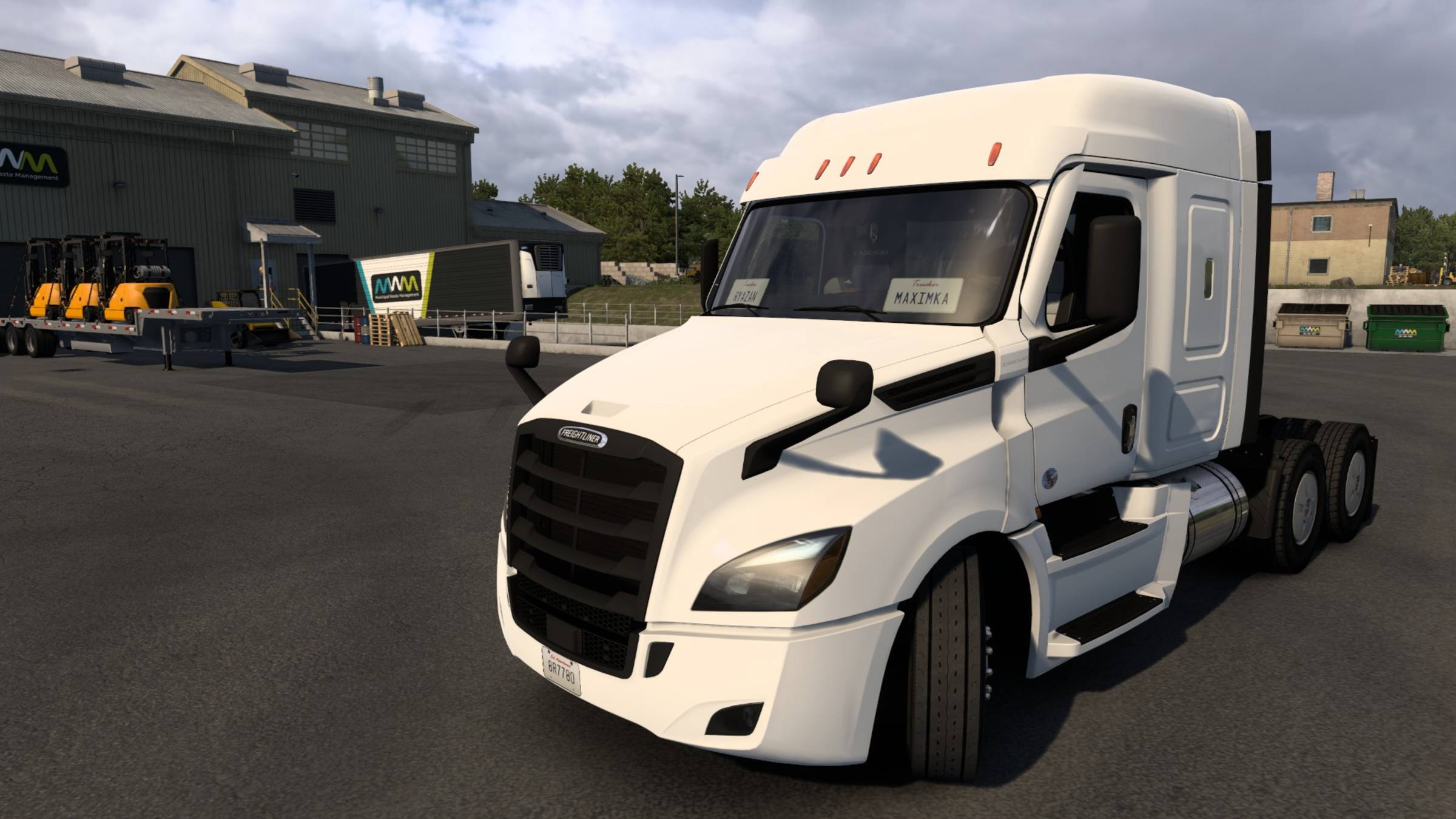 АТСный вечер / фоновый стрим / American Truck Simulator