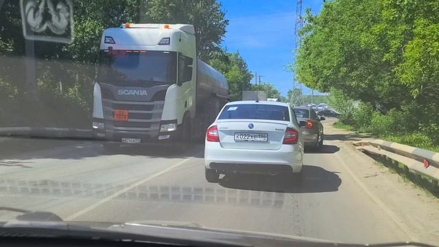 ДТП на хитром мостике