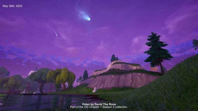🌠 В режиме «Fortnite: Как раньше» — уже начался метеоритный дождь!
