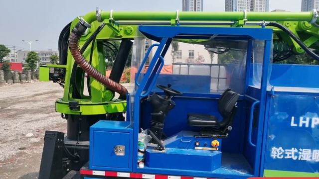 Тележка для распыления мокрого напыления Lanhi LHP-40F 306°Дисплей продукта