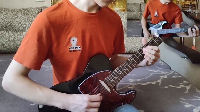Танцы - ssshhhiiittt! Кавер на электрогитаре