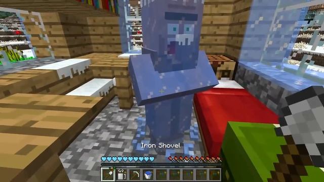 Я СПАС ЖИТЕЛЯ СОСЕДА ИЗ ЗАМЁРЗШЕГО ДОМА В МАЙНКРАФТ | Компот Minecraft