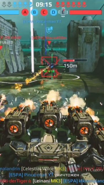 Подборка килов! War Robots @YTCuatro #warrobots