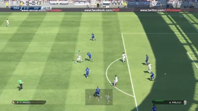 Pro Evolution Soccer 2015 DEMO Реал мадрид Ювентус