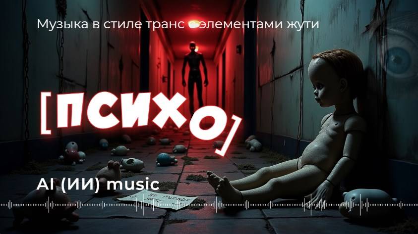[Психо] страшная музыка в стиле транс [ИИ]