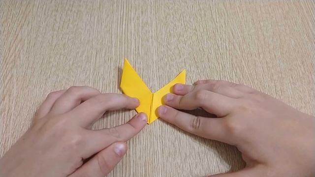 Бумажная звезда в технике оригами