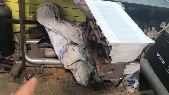 Подготовка блока и запчастей для сборки мотора.💪