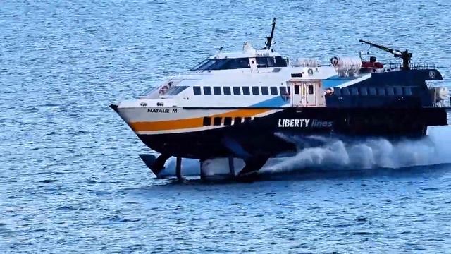 NATALIE М  LIBERTY LINE на подводных крыльях