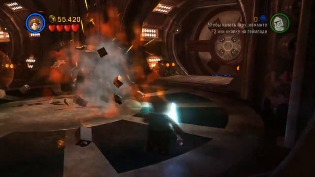 Прохождение  LEGO Star Wars 3.The Clone Wars  4 Вирус Голубой туман