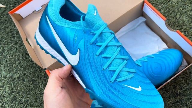 Распаковка NIKE REACT PHANTOM GX 2 PRO TF (FJ2583-400)