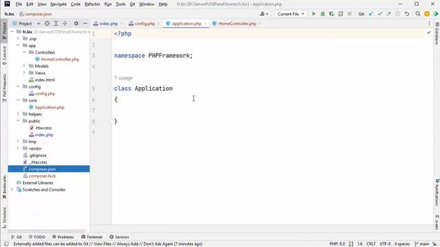 Создание собственного PHP MVC фреймворка на ООП. 2. Автоза