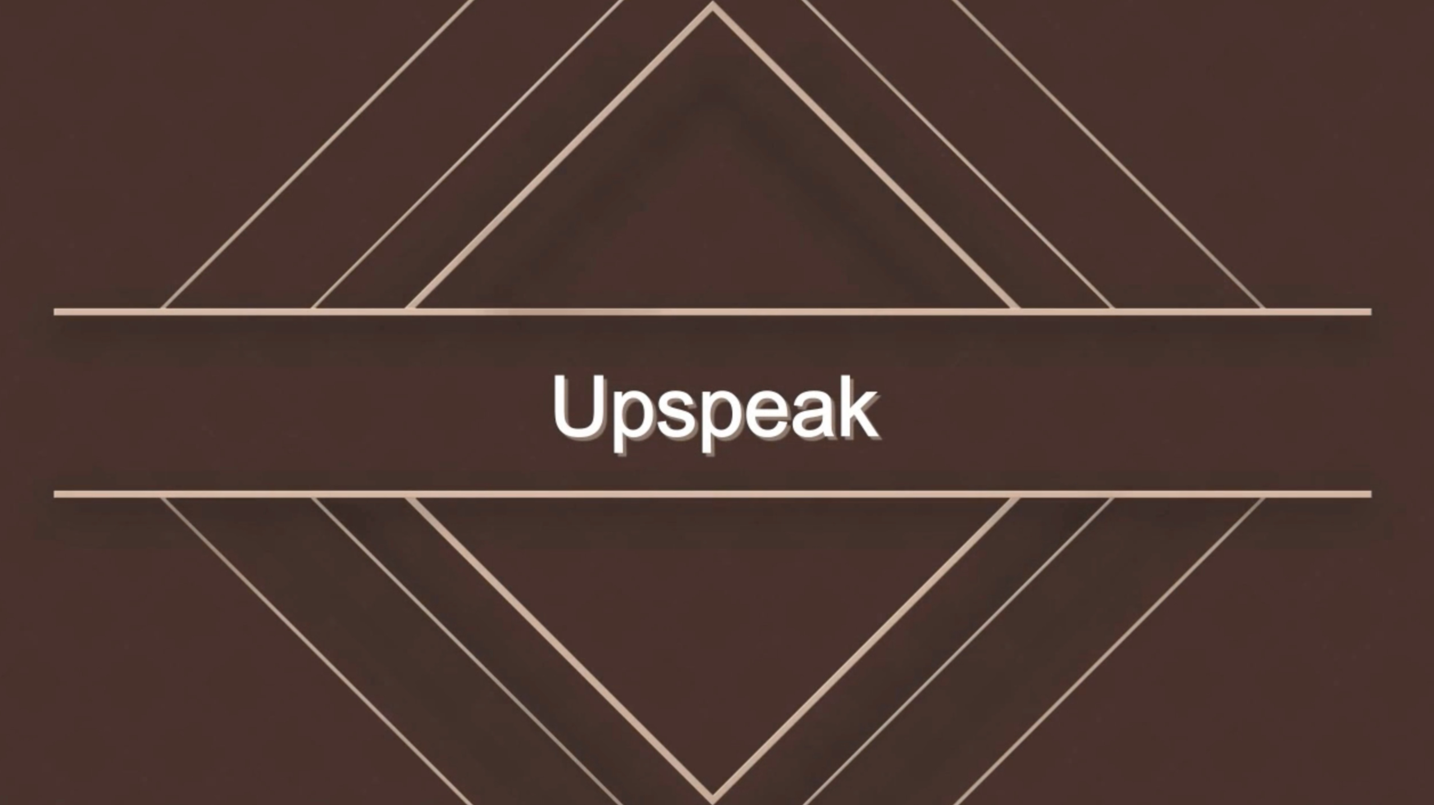 Upspeak