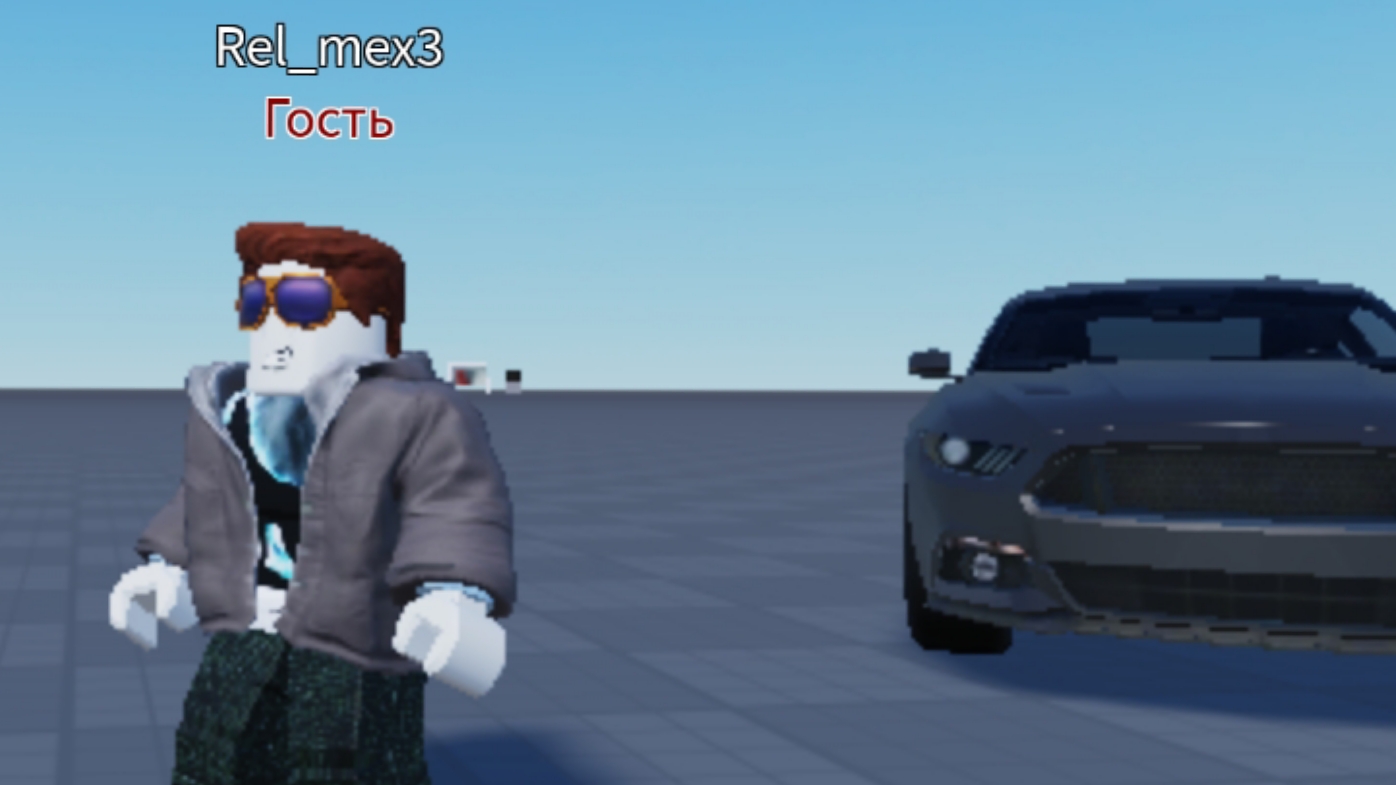Тест на подвеску Car Roblox
