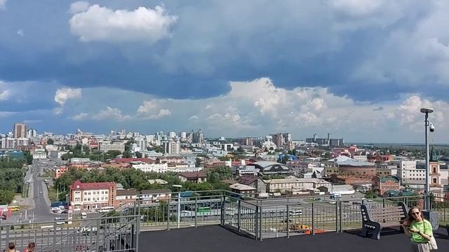 Город Кемерово с высоты. Кузбасс.  (4)