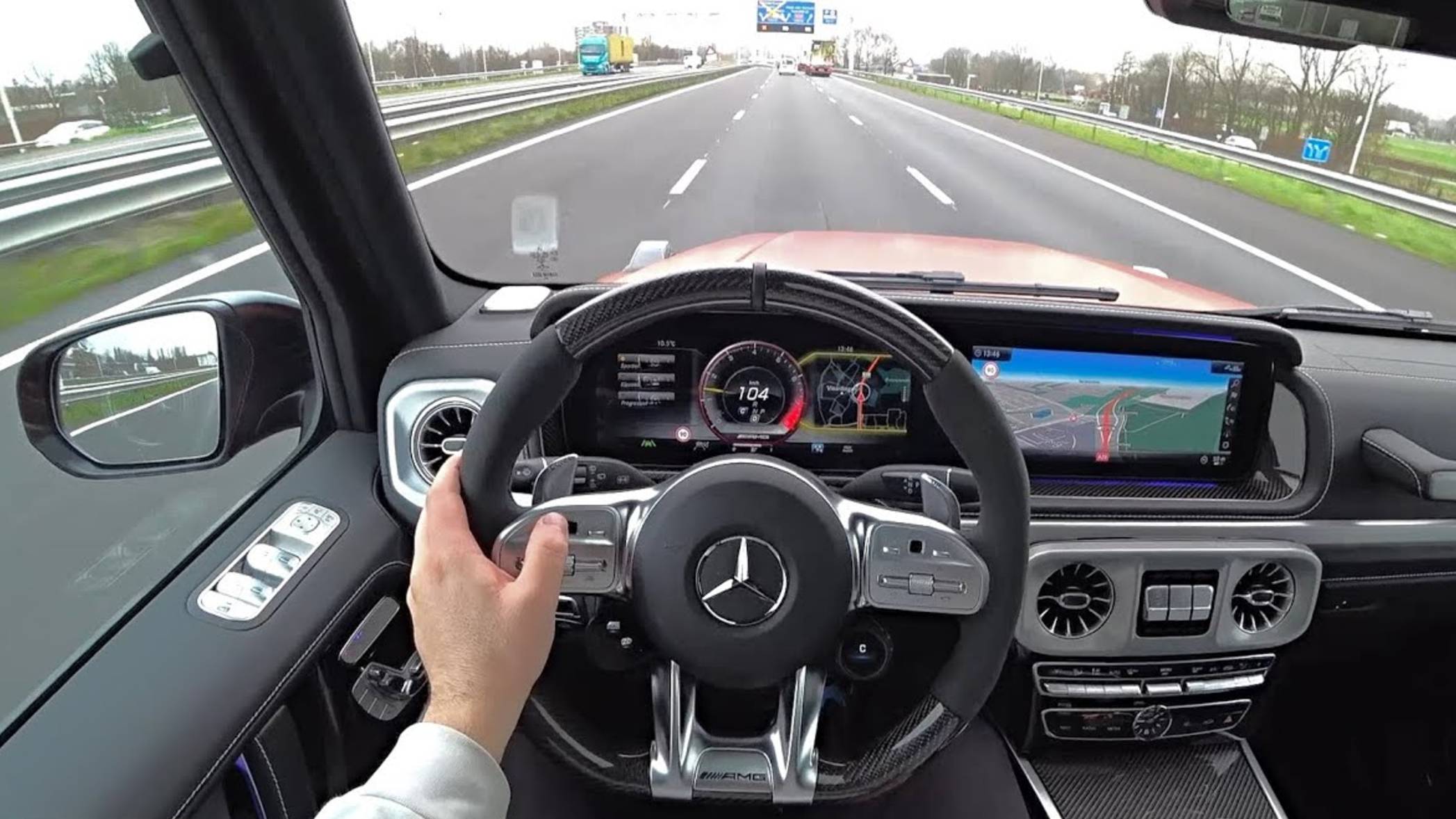MERCEDES AMG G63 G WAGON POV тест драйв