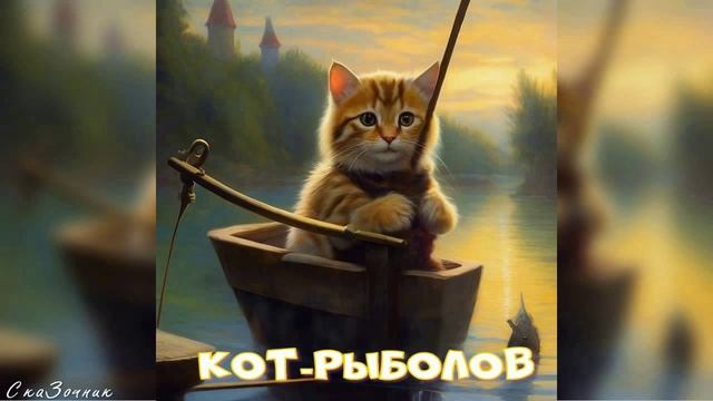 Сказка Кот Рыболов |Владимир Сутеев|АудиоСказка|народные|детские|рассказ|онлайн|кот|мультфильм|