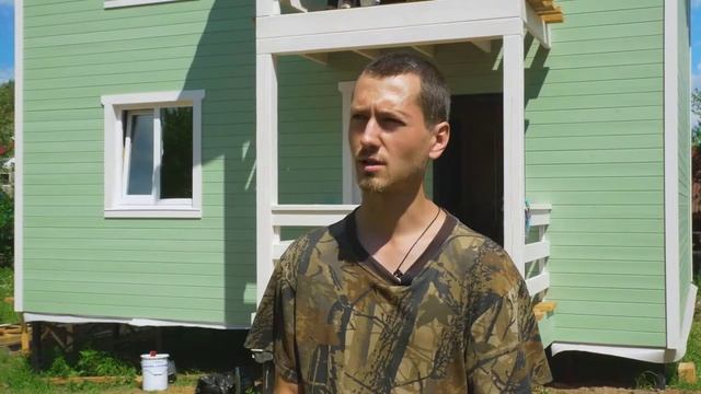 Отзыв о строительстве компанией Бест-Баня - Каркасный дом 8х9,3 м