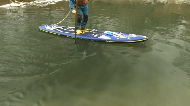 Как достать утопленный SUP плавник HD