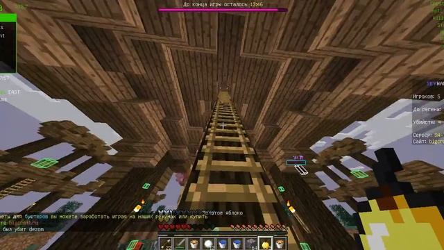 Играю на BigCraft с читом Nova b15 2#3