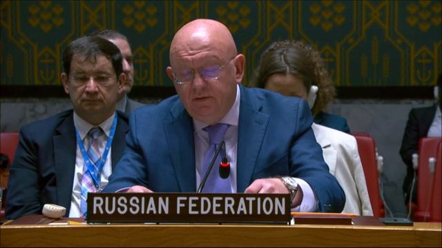 Point of order by PR Vassily Nebenzia during the meeting on UNSC report to GA
