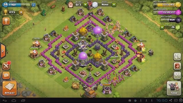 Clash of Clans - Бой №59 с озвучкой