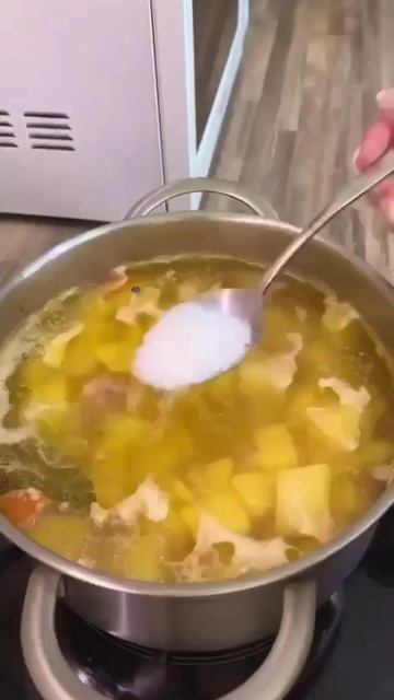 Тушеная картошка с мясом