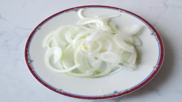Салат с черемшой, тыквой и шампиньонами