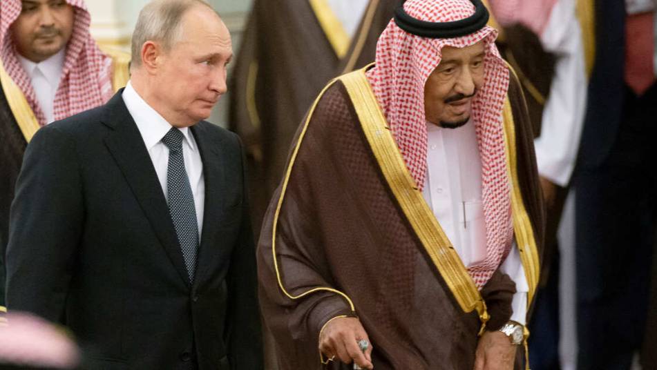 SPA: король Саудовской Аравии получил письмо от Путина